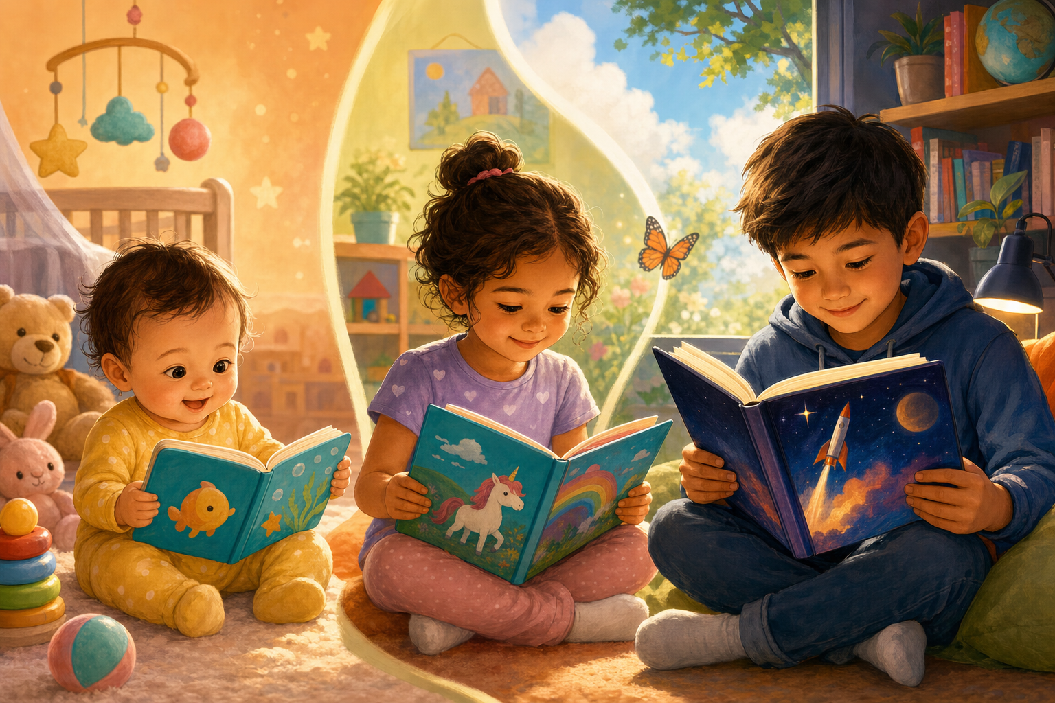 Kinderbücher nach Alter: Was passt in welchem Alter?