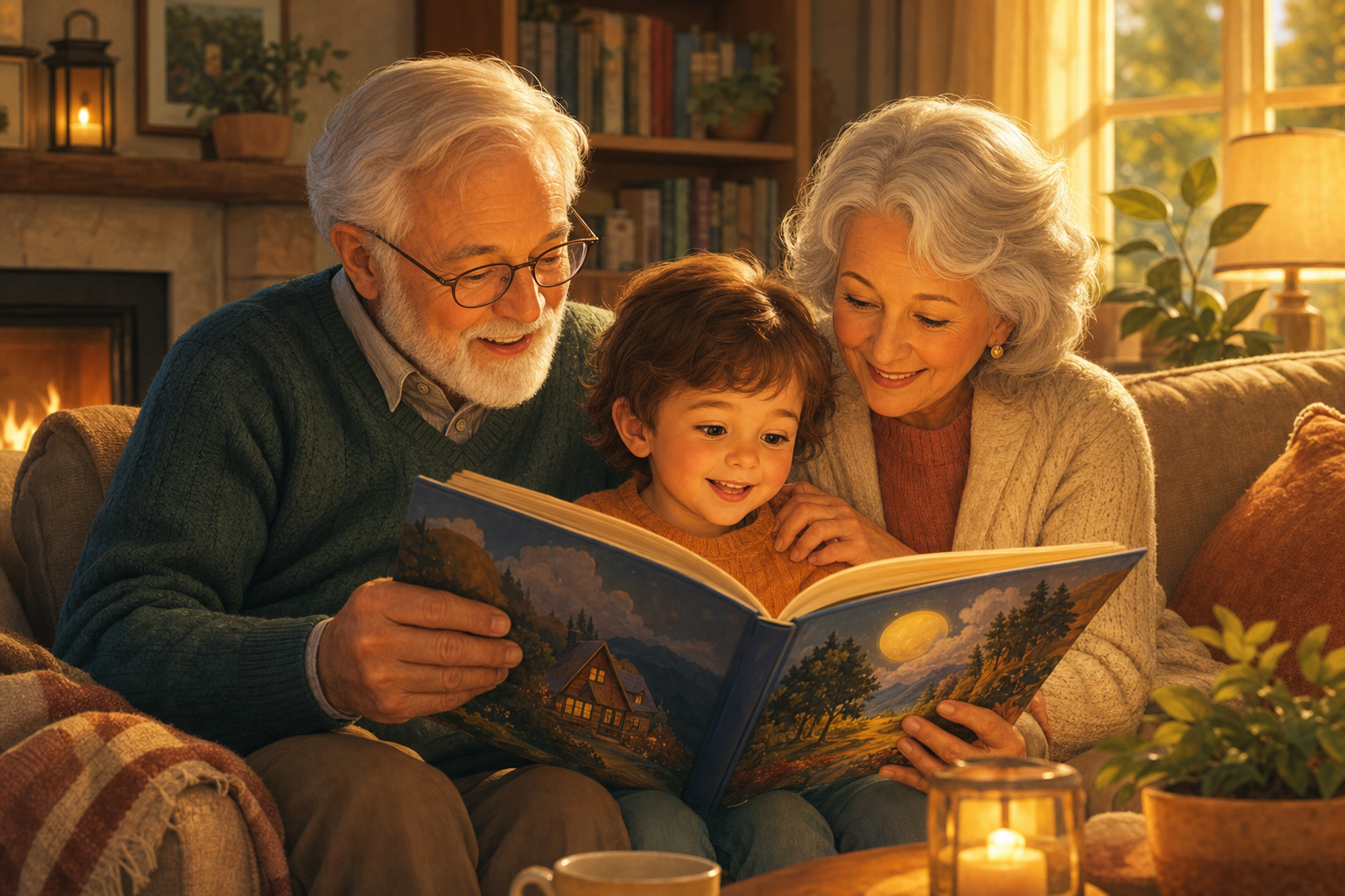 Großeltern als Buchhelden: Das perfekte Geschenk fürs Enkelkind