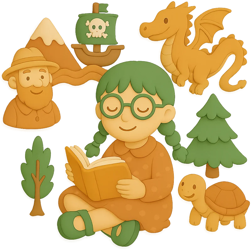 Abenteuerliche Geschichtenthemen