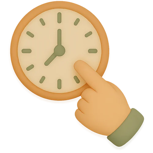 Dein personalisiertes Kinderbuch über Uhrzeit lernen