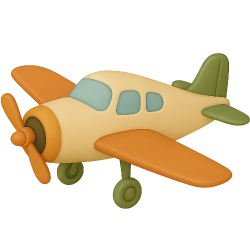 Dein personalisiertes Kinderbuch über Flugzeugabenteuer