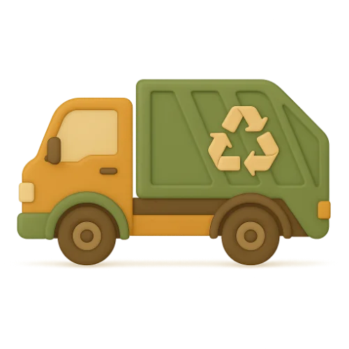 Dein personalisiertes Kinderbuch über Müllwagen-Abenteuer