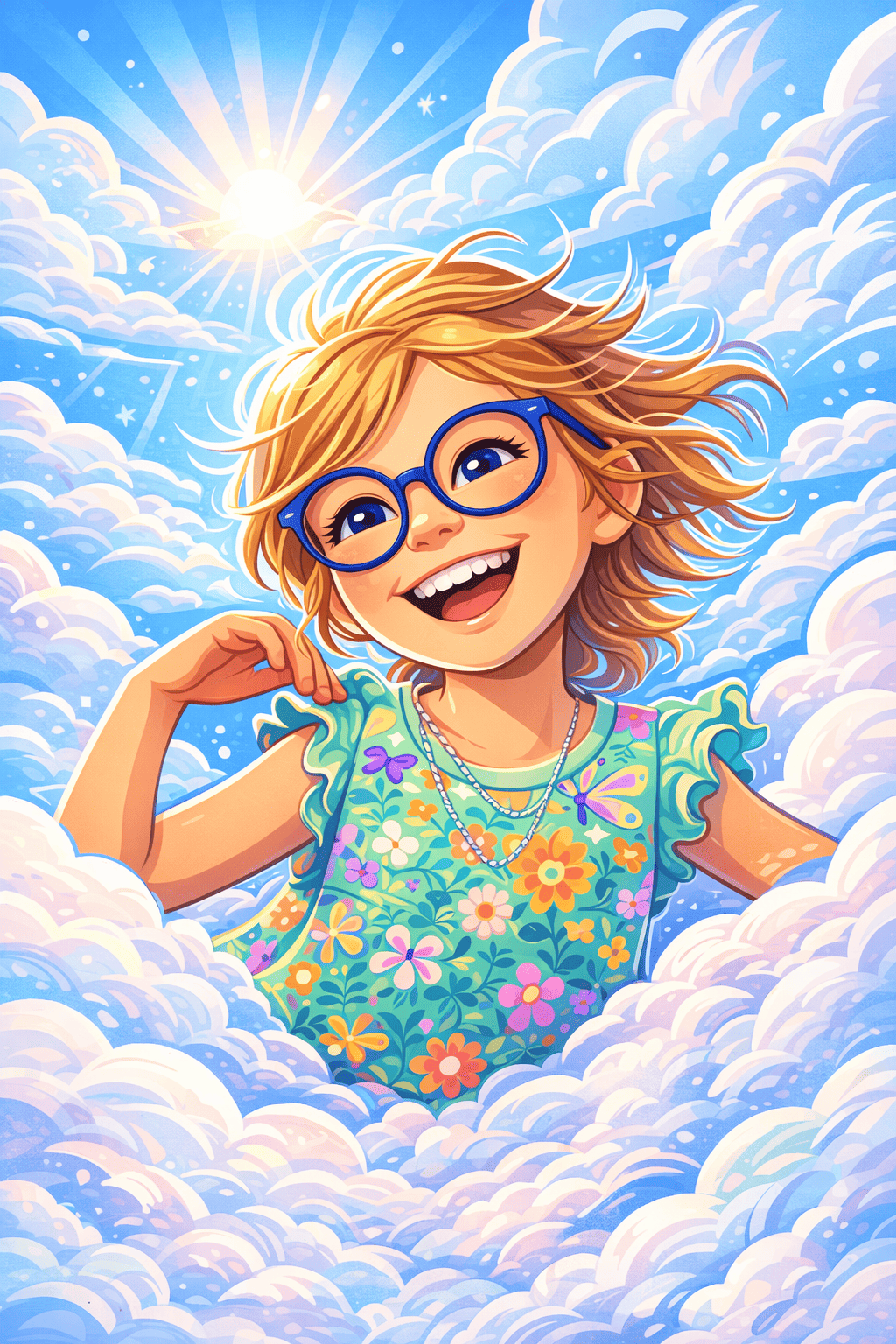 Die flucht durch die wolken