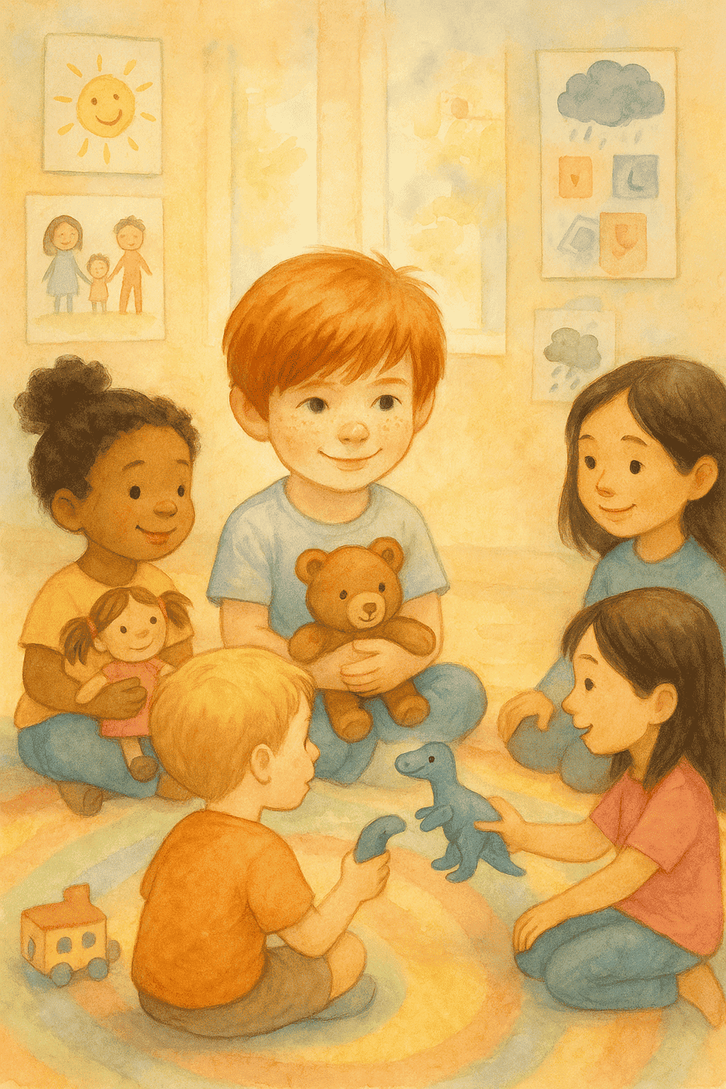 Illustration für Neu wir   freude und leid teilen