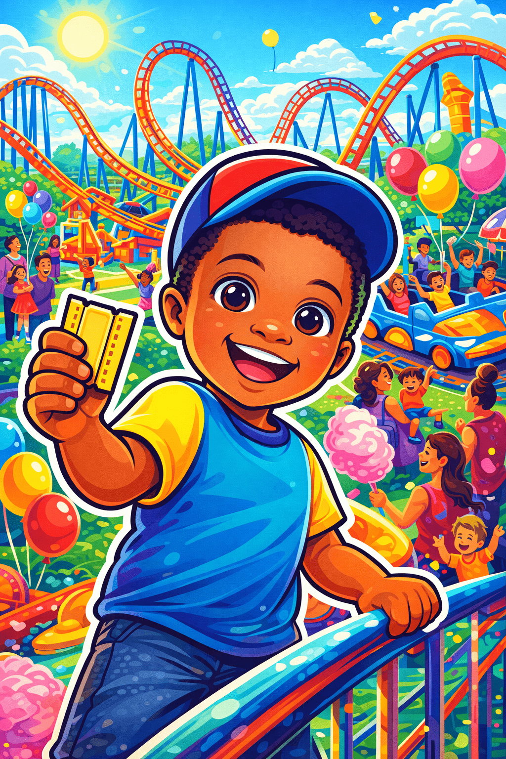 Ein tag voller achterbahnen