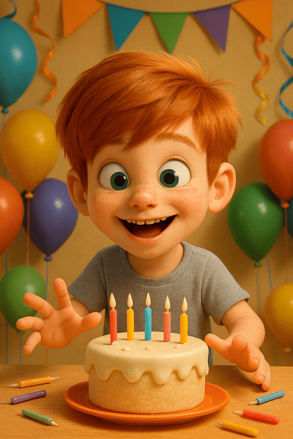 Jahrestage und vergessene kerzen