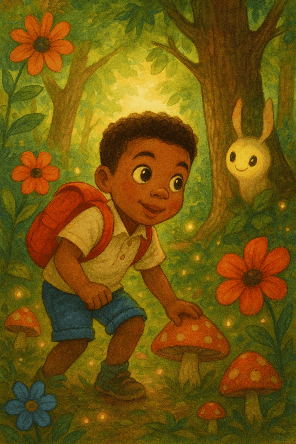 Das verlorene waldabenteuer