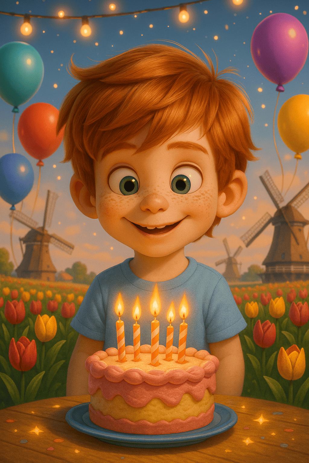 Geburtstagszauber in den niederlanden