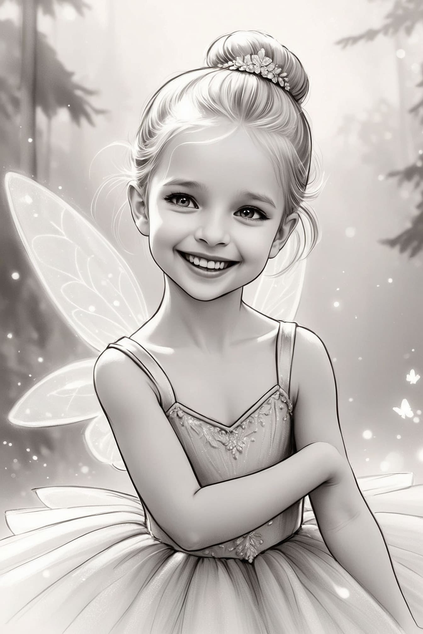 Illustration für Die tanzende prinzessin: ballett im märchenland