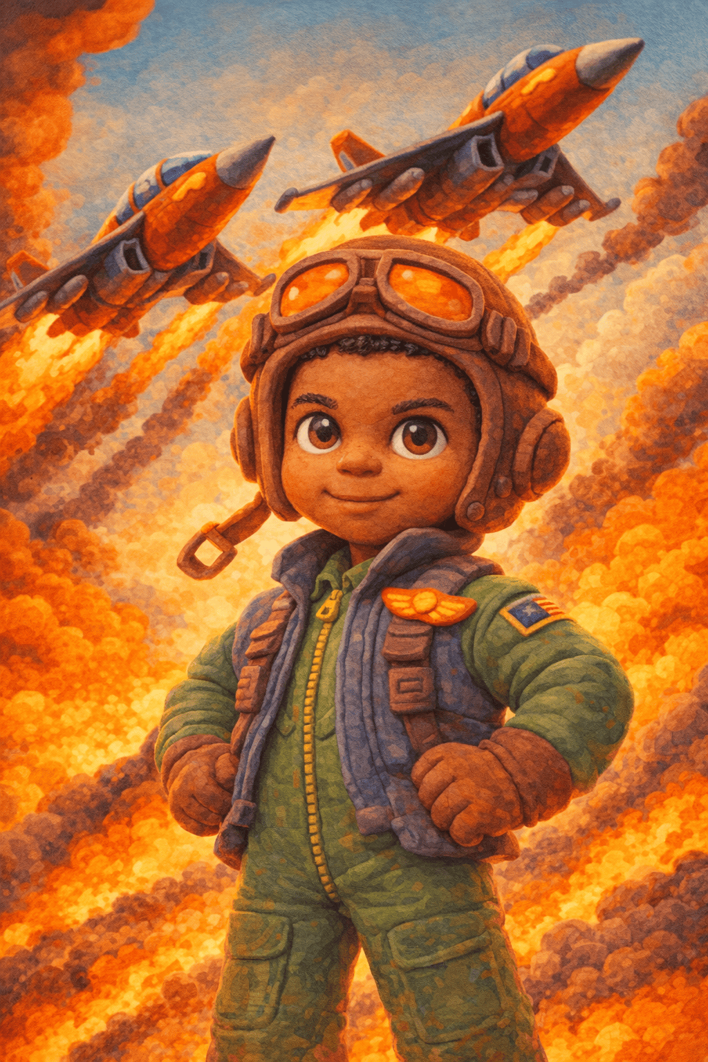 Flammenjäger auf mission